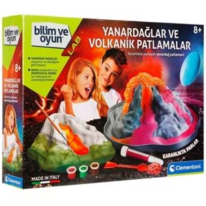 Clementoni-64193 Yanardağlar ve Volkanik Patlamalar