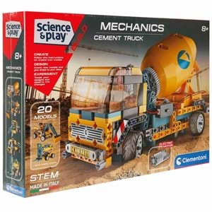 Clementoni-75083TR Mechanics İnşaat Kamyonu