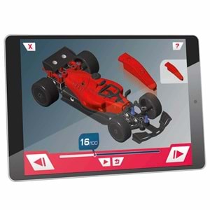Clementoni-75094TR Mekanik Laboratuvarı Racing Car