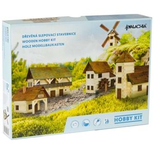 WALACHIA-W06 TAHIL AMBARI AHŞAP HOBİ KİTİ 126 PARÇA MK-W06