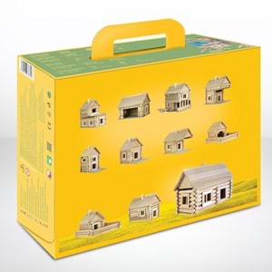 WALACHIA-W31 VARIO MASSIVE AHŞAP HOBİ KİTİ 91 PARÇA MK-W31
