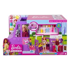 Barbie'nin Yemek Arabası Oyun Seti GMW07