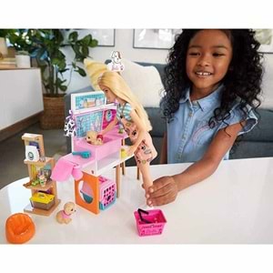 Barbie® ve Evcil Hayvan Dükkanı Oyun Seti GRG90