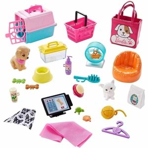 Barbie® ve Evcil Hayvan Dükkanı Oyun Seti GRG90