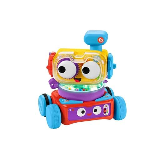 Fisher-Price 4'ü 1 Arada Eğlenceli Robot (Türkçe-İngilizce) HCK43