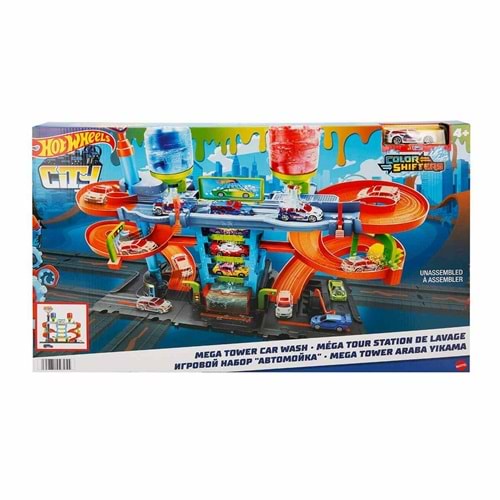 Hot Wheels® Mega Araba Yıkama Kulesi HDP05