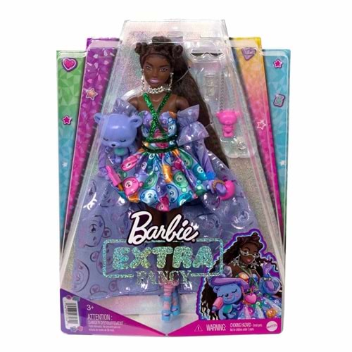 Barbie Extra Fancy - Mor Kostümlü Bebek HHN13