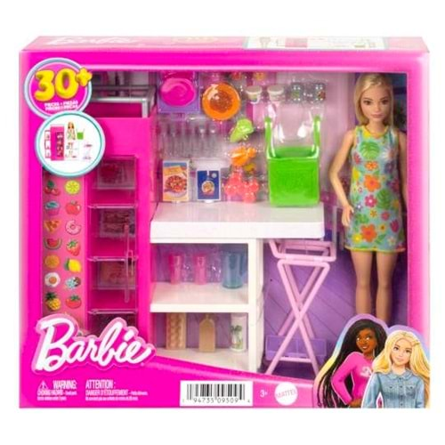 Barbie Mini Büfe Oyun Seti HJV38