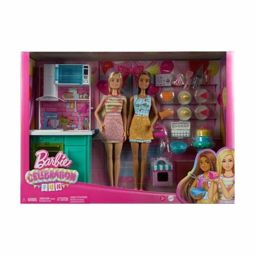 Barbie® ve Barbie® Pasta Yapımı Partisi HJY94