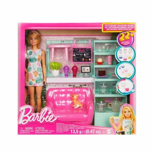 Barbie'nin Çay Saati Oyun Seti HKT94