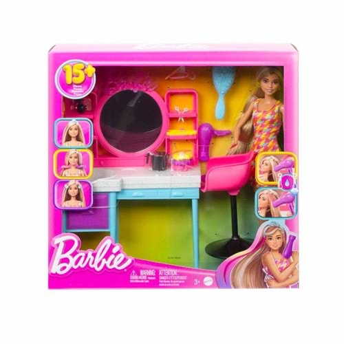 Barbie® Muhteşem Kuaför Oyun Seti HKV00
