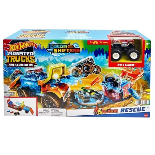 Hot Wheels Monster Trucks Arena Mücadelesi Color Shifters Oyun Seti HPN73