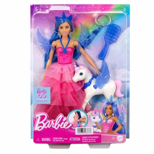 Barbie® Mavi Saçlı Prenses Bebek HRR16