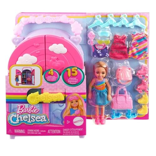 Barbie® Chelsea'nin Gardrobu Oyun Seti HXN03