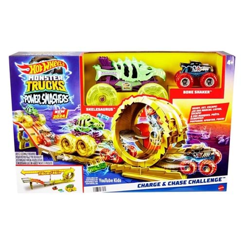 Hot Wheels® Monster Trucks Power Smashers Oyun Seti HXT05