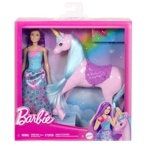 Barbie® Bebek ve Tek Boynuzlu Atı HYT62