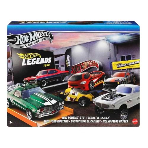 Hot Wheels® Efsane Temalı Çoklu Arabalar JBY78