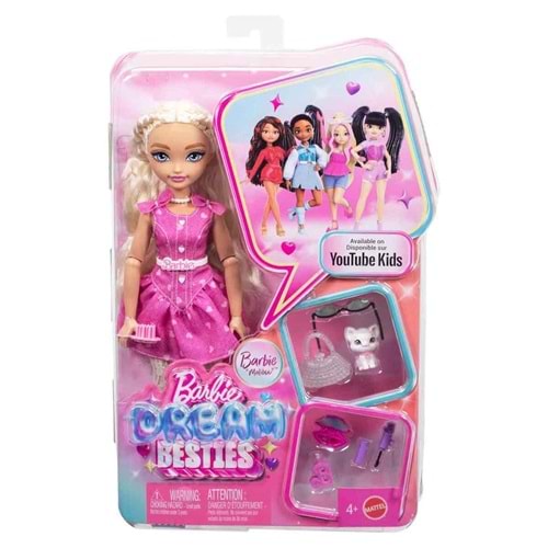 Barbie Dream Besties™ Barbie ''Malibu'' ve Aksesuarları JKP50
