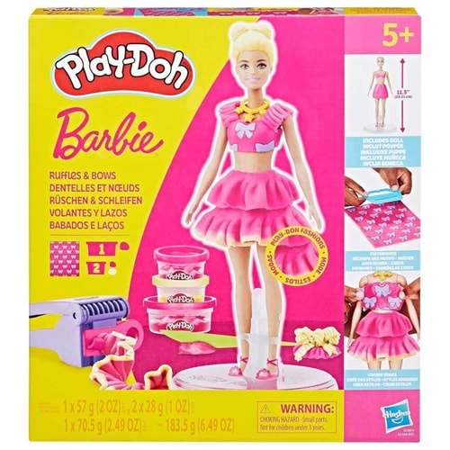 Play-Doh Barbie Ruffles And Bows G1361