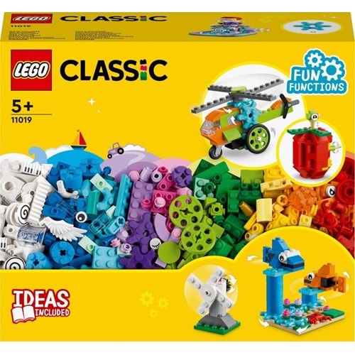LEGO-11019 Classic Yapım Parçaları ve Fonksiyonlar