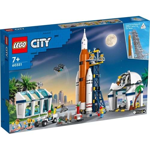 LEGO-60351 City Roket Fırlatma Merkezi