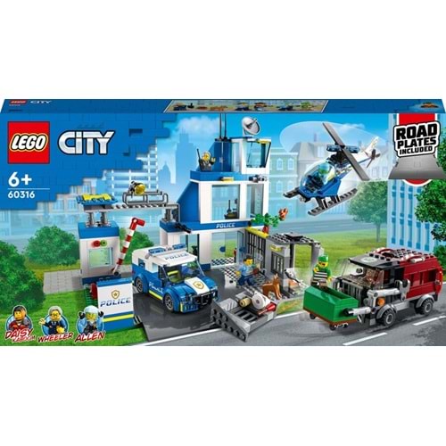 LEGO-60316 City Polis Merkezi