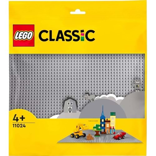 LEGO-11024 Classic Gri Plaka (Zemin)