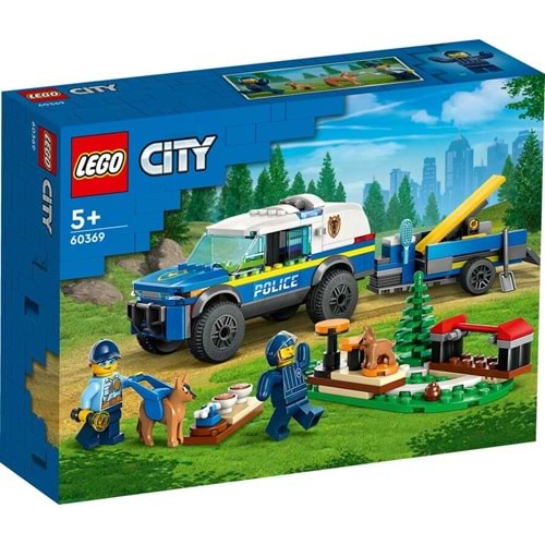 LEGO-60369 City Mobil Polis Köpeği Eğitimi