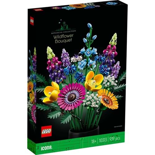 LEGO-10313 Botanicals Kır Çiçekleri Buketi