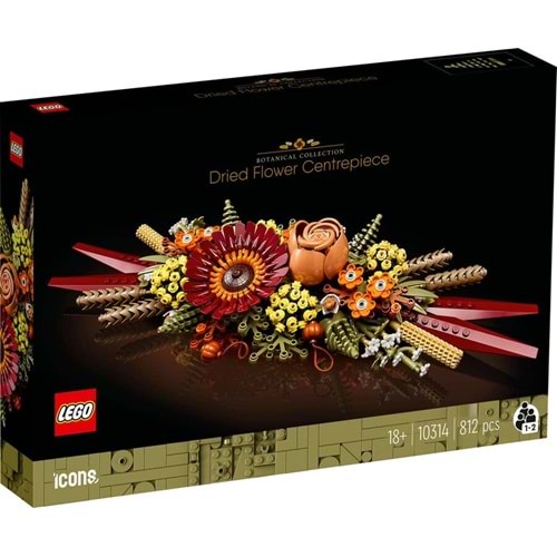 LEGO-10314 Icons Kuru Çiçek Aranjmanı