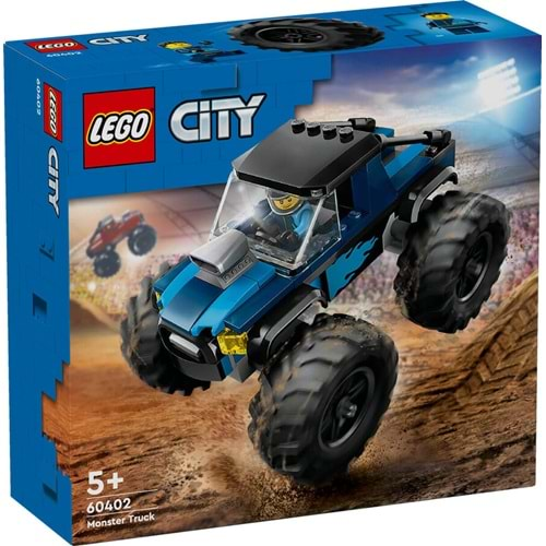 LEGO-60402 City Mavi Canavar Kamyon