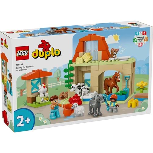 LEGO-10416 DUPLO Çiftlikte Hayvanların Bakımı