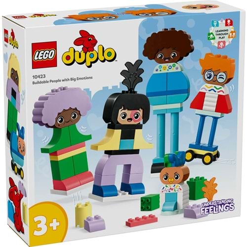 LEGO-10423 DUPLO İnşa Edilebilen Duygulu İnsanlar