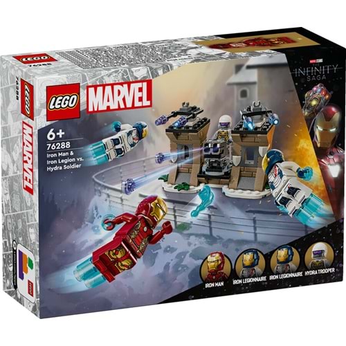 LEGO-76288 Marvel Iron Man ve Iron Ordusu, Hydra Soldier’a Karşı