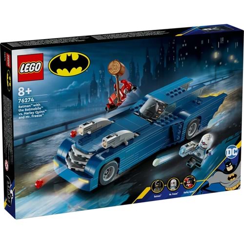 LEGO-76274 DC Batmobile™ ile Batman™, Harley Quinn™ ve Mr. Freeze™’e Karşı
