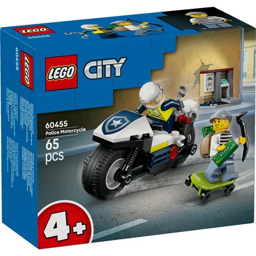 LEGO-60455 City Polis Motosikleti Takibi
