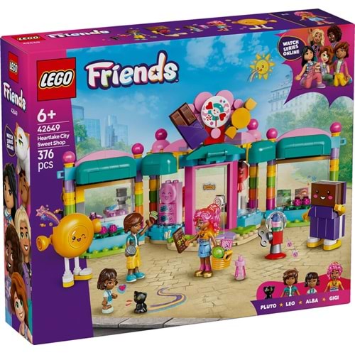 LEGO-42649 Friends Heartlake City Şekerci Dükkanı