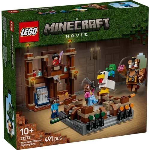 LEGO-21272 Minecraft Orman Malikanesi Dövüş Ringi