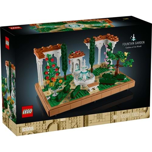 LEGO-10359 Icons Fıskiyeli Bahçe