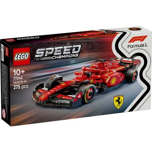 LEGO-77242 Speed Champions Ferrari SF-24 F1® Yarış Arabası