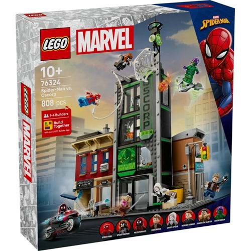 LEGO-76324 Marvel Örümcek Adam, Oscorp’a Karşı