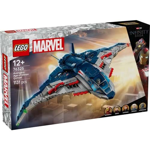 LEGO-76325 Marvel Avengers: Ultron Çağı Quinjet