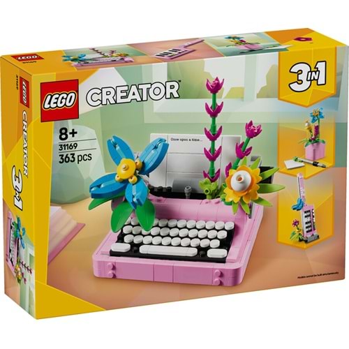 LEGO-31169 Creator Çiçekli Daktilo