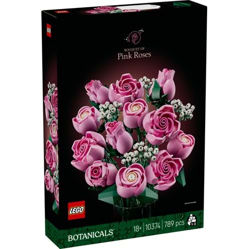 LEGO-10374 Botanicals Pembe Gül Buketi