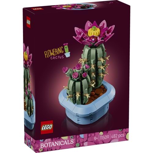 LEGO-11509 Botanicals Çiçekli Kaktüs