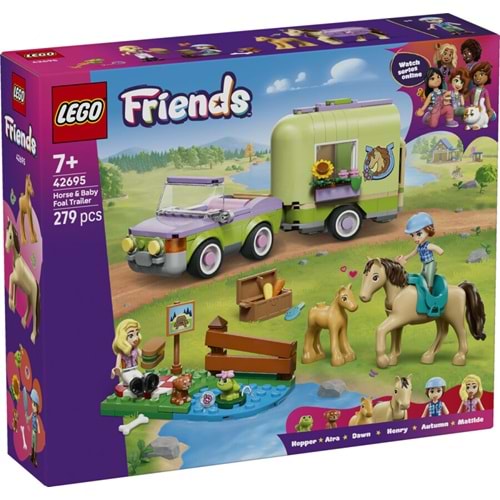 LEGO-42695 Friends At ve Tay Römorku