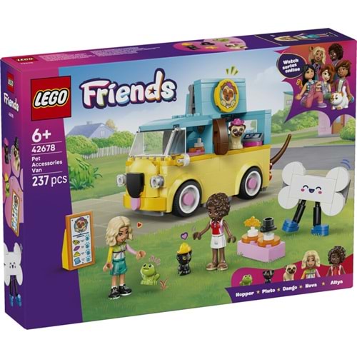 LEGO-42678 Friends Evcil Hayvan Aksesuar Kamyoneti