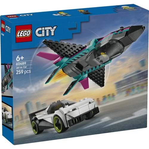 LEGO-60489 City Jet, Arabaya Karşı
