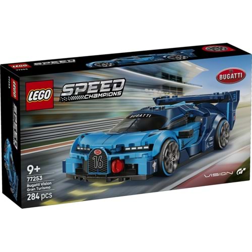 LEGO-77253 Speed Champions Bugatti Vision GT Hiper Spor Araba