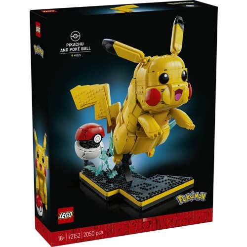 LEGO-72152 Pokémon Pikachu ve Poké Topu